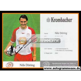 Autogramm Fussball | Sportfreunde Siegen | 2005 | Nils DÖRING
