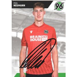 Autogramm Fussball | Hannover 96 | 2022 | Phil NEUMANN