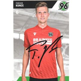 Autogramm Fussball | Hannover 96 | 2022 | Fabian KUNZE