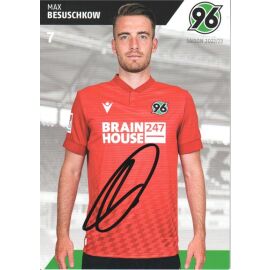Autogramm Fussball | Hannover 96 | 2022 | Max BESUSCHKOW