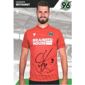 Autogramm Fussball | Hannover 96 | 2022 | Hendrik WEYDANDT