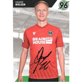 Autogramm Fussball | Hannover 96 | 2022 | Havard NIELSEN