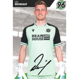 Autogramm Fussball | Hannover 96 | 2022 | Leo WEINKAUF