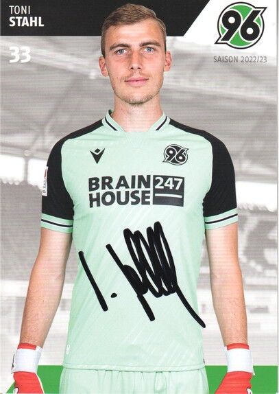 Autogramm Fussball | Hannover 96 | 2022 | Toni STAHL