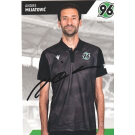 Autogramm Fussball | Hannover 96 | 2022 | Andre MIJATOVIC