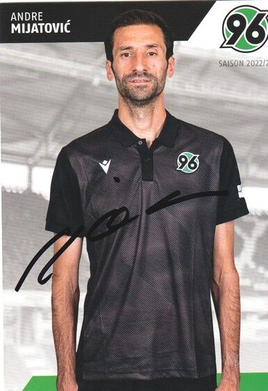 Autogramm Fussball | Hannover 96 | 2022 | Andre MIJATOVIC