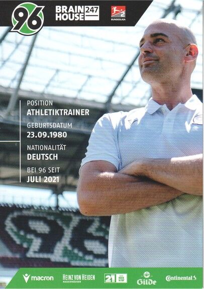 Autogramm Fussball | Hannover 96 | 2022 | Felix SUNKEL