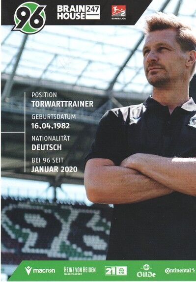 Autogramm Fussball | Hannover 96 | 2022 | Michael RATAJCZAK