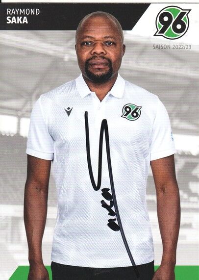 Autogramm Fussball | Hannover 96 | 2022 | Raymond SAKA