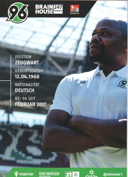 Autogramm Fussball | Hannover 96 | 2022 | Raymond SAKA