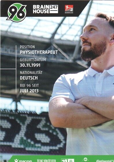 Autogramm Fussball | Hannover 96 | 2022 | Rick SCHALLER
