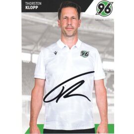 Autogramm Fussball | Hannover 96 | 2022 | Thorsten KLOPP