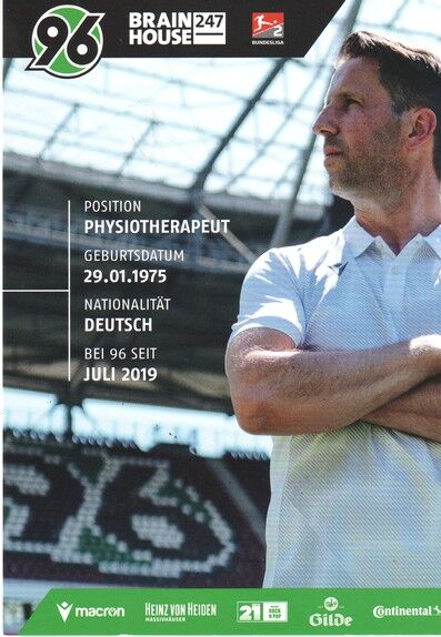 Autogramm Fussball | Hannover 96 | 2022 | Thorsten KLOPP