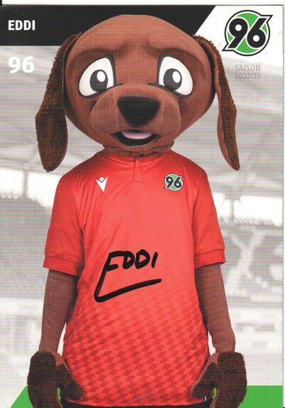 Autogramm Fussball | Hannover 96 | 2022 | EDDI (Maskottchen)