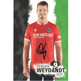 Autogramm Fussball | Hannover 96 | 2020 | Hendrik WEYDANDT