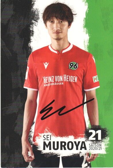 Autogramm Fussball | Hannover 96 | 2020 | Sei MUROYA