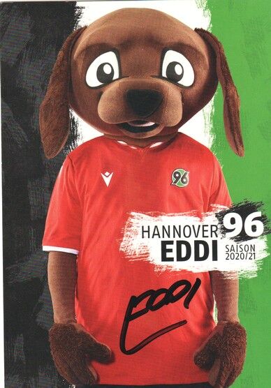 Autogramm Fussball | Hannover 96 | 2020 | EDDI (Maskottchen)