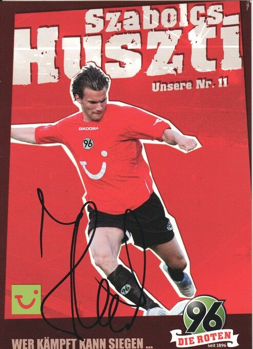 Autogramm Fussball | Hannover 96 | 2006 | Szabolcs HUSZTI