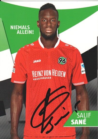 Autogramm Fussball | Hannover 96 | 2015 | Salif SANE