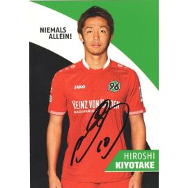 Autogramm Fussball | Hannover 96 | 2015 | Hiroshi KIYOTAKE