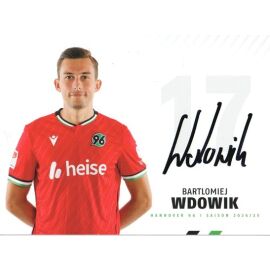 Autogramm Fussball | Hannover 96 | 2024 | Bartlomiej WDOWIK