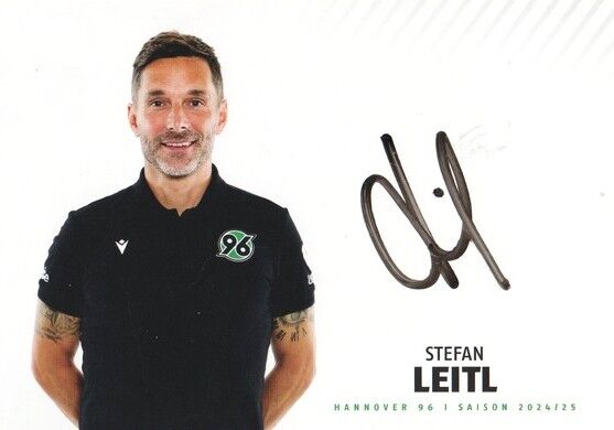 Autogramm Fussball | Hannover 96 | 2024 | Stefan LEITL