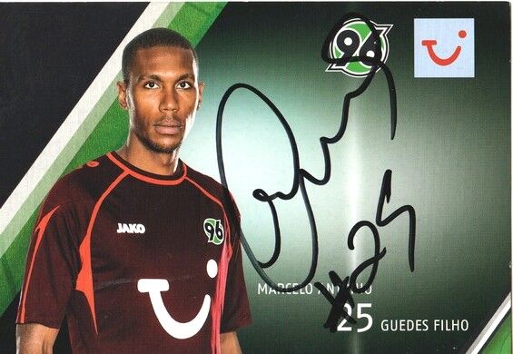Autogramm Fussball | Hannover 96 | 2013 | Marcelo GUEDES FILHO