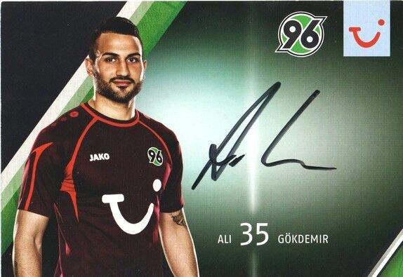 Autogramm Fussball | Hannover 96 | 2013 | Ali GÖKDEMIR