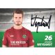 Autogramm Fussball | Hannover 96 | 2018 | Hendrik WEYDANDT