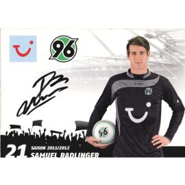 Autogramm Fussball | Hannover 96 | 2011 | Samuel RADLINGER