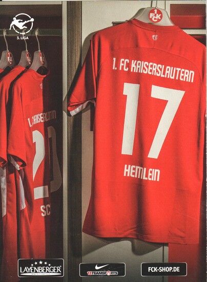 Autogramm Fussball | 1. FC Kaiserslautern | 2019 | Christoph HEMLEIN