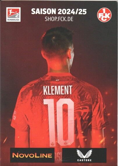 Autogramm Fussball | 1. FC Kaiserslautern | 2024 | Philipp KLEMENT