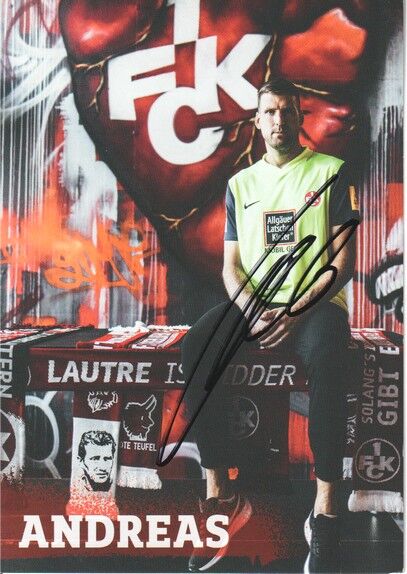 Autogramm Fussball | 1. FC Kaiserslautern | 2022 | Andreas LUTHE
