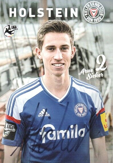 Autogramm Fussball | Holstein Kiel | 2016 | Arne SIEKER