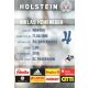 Autogramm Fussball | Holstein Kiel | 2016 | Niklas HOHENEDER