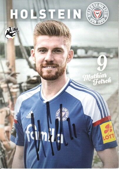 Autogramm Fussball | Holstein Kiel | 2016 | Mathias FETSCH