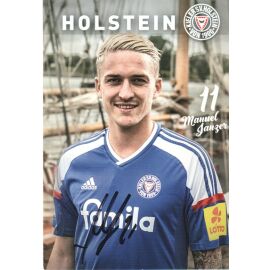 Autogramm Fussball | Holstein Kiel | 2016 | Manuel JANZER