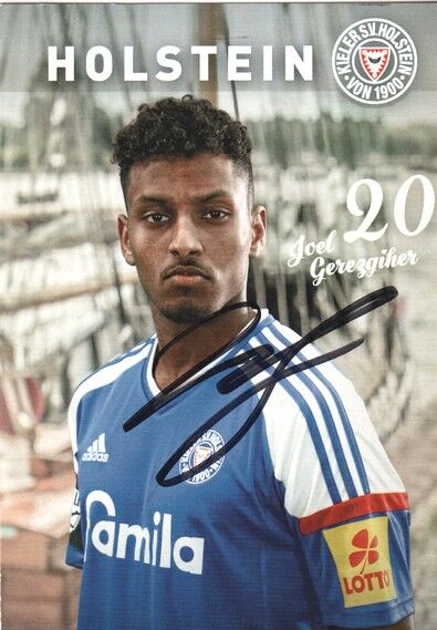 Autogramm Fussball | Holstein Kiel | 2016 | Joel GEREZGIHER