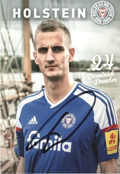 Autogramm Fussball | Holstein Kiel | 2016 | Dominick DREXLER