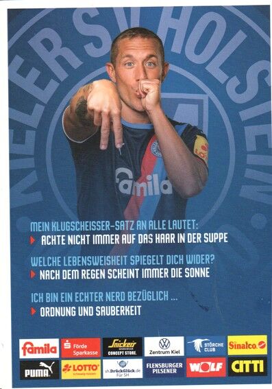 Autogramm Fussball | Holstein Kiel | 2021 | Lewis HOLTBY