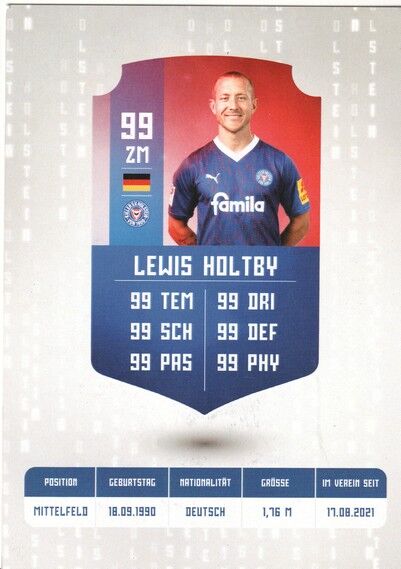 Autogramm Fussball | Holstein Kiel | 2023 | Lewis HOLTBY 