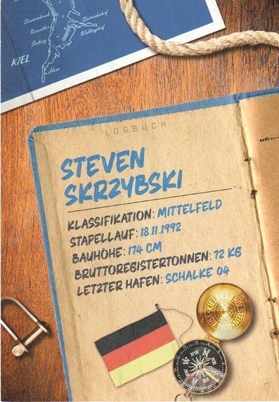 Autogramm Fussball | Holstein Kiel | 2024 | Steven SKRZYBSKI