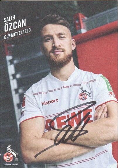Autogramm Fussball | 1. FC Köln | 2021 | Salih ÖZCAN