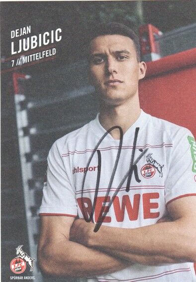 Autogramm Fussball | 1. FC Köln | 2021 | Dejan LJUBICIC