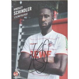 Autogramm Fussball | 1. FC Köln | 2021 | Kingsley SCHINDLER