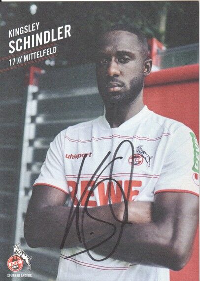 Autogramm Fussball | 1. FC Köln | 2021 | Kingsley SCHINDLER