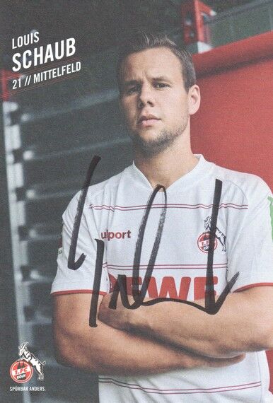 Autogramm Fussball | 1. FC Köln | 2021 | Louis SCHAUB