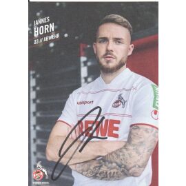 Autogramm Fussball | 1. FC Köln | 2021 | Jannes HORN