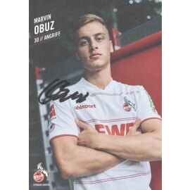 Autogramm Fussball | 1. FC Köln | 2021 | Marvin OBUZ