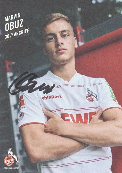 Autogramm Fussball | 1. FC Köln | 2021 | Marvin OBUZ